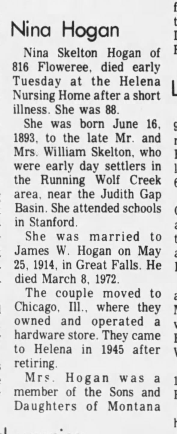 Clipping from The Independent-Record